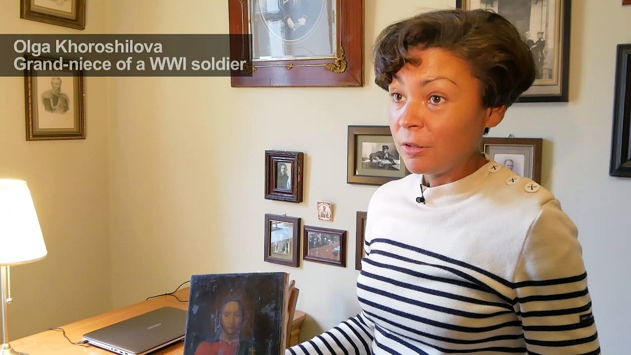 Russian family preserved WWI relics despite risks