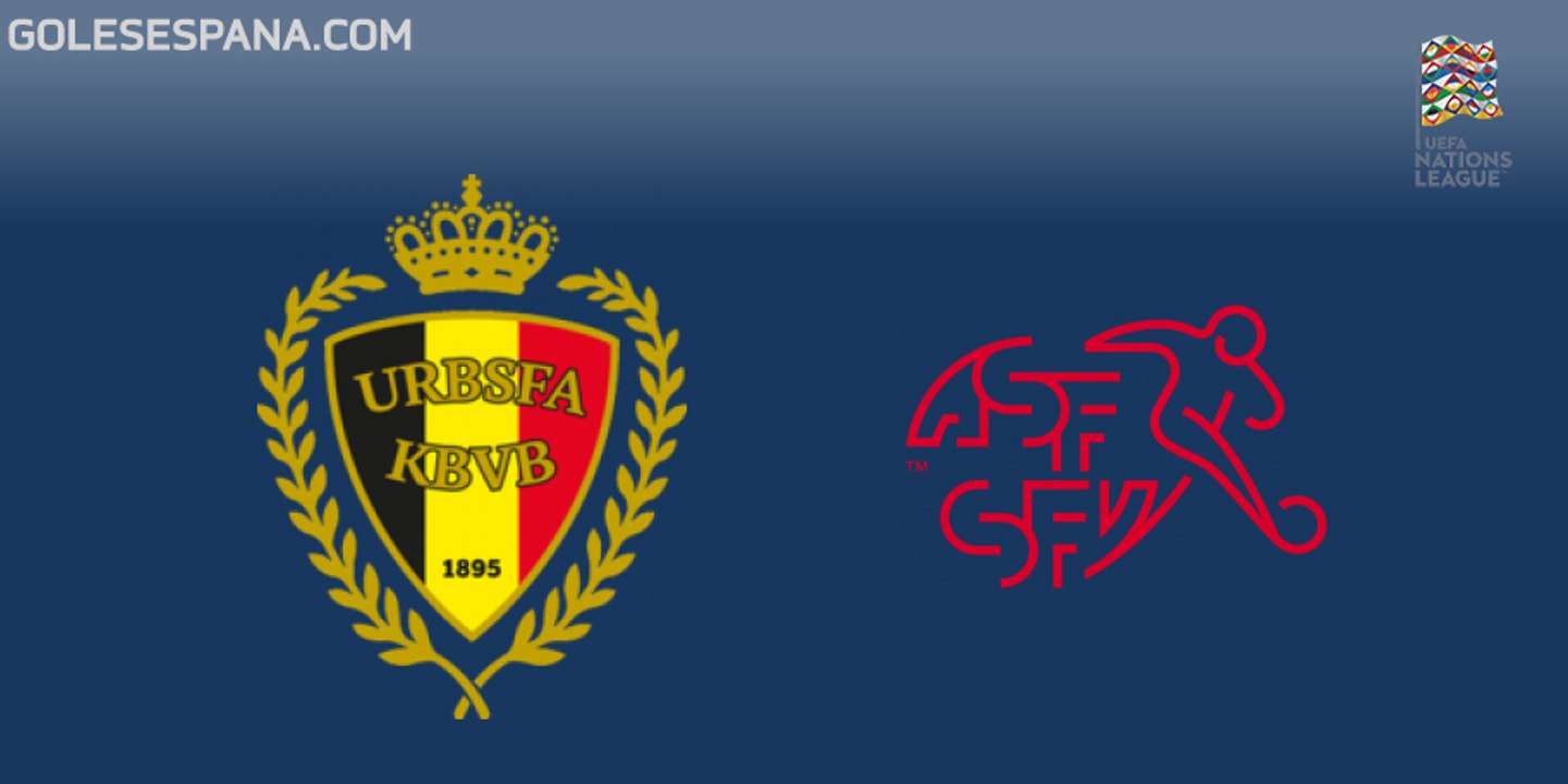 BÉLGICA vs SUIZA | Resumen 2-1 | UEFA Nations League | 12-10-2018