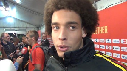 Belgique - Witsel : "Henry a pris pas mal d'expérience avec Martinez"