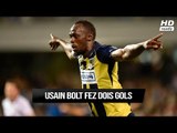 Usain Bolt é titular pela primeira vez em time australiano e faz dois gols 12/10/2018