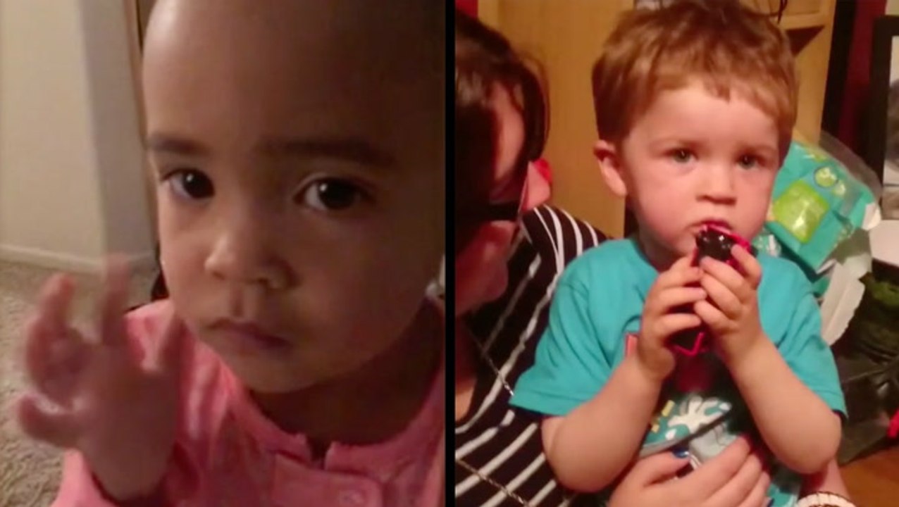 Oh, You Think That's Makeup? & Little Boy Doesn't Like Dad's Gasps