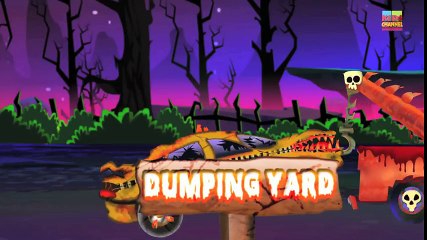 Tv cartoons movies 2019 Scary Dump Yard   Taxi   Kids Video