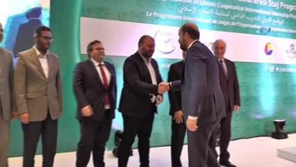 İslam İşbirliği Teşkilatı Uluslararası Staj Programı'na sertifika töreni düzenlendi