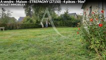 A vendre - Maison - ETREPAGNY (27150) - 4 pièces - 96m²