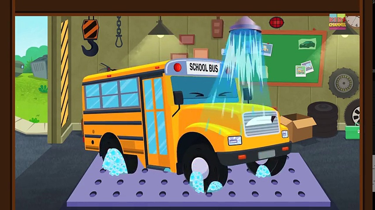 Tv cartoons movies 2019 Crane Car Wash   car cartoons for children   kids video