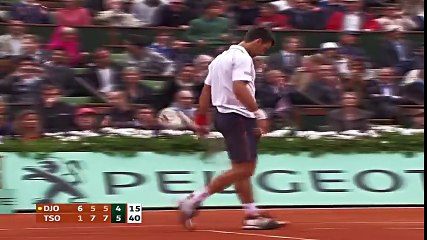 Novak Djokovic ♦ Top 10 Point Against Tsonga in Grand Slam (HD)