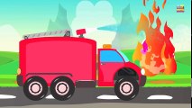 Tv cartoons movies 2019 Fire Truck   Learn ABC   Alphabets for Kids
