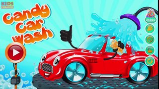 Tv cartoons movies 2019 Garbage Truck   Candy Car Wash