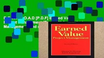 D.O.W.N.L.O.A.D [P.D.F] Earned Value Project Management (Earned Value Project Management, 2nd ed)