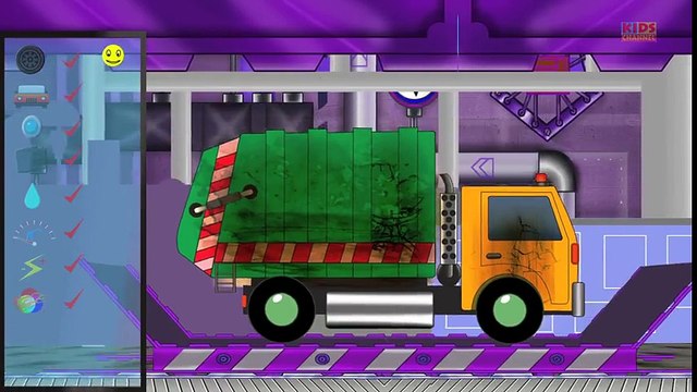 Tv cartoons movies 2019 Garbage Truck Garbage Truck Repair Car Garage Car Repair