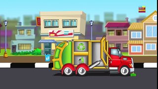 Tv cartoons movies 2019 Garbage Truck   kids educational video   cars and trucks