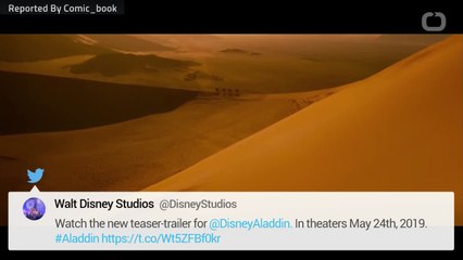 Disney Releases Aladdin Teaser