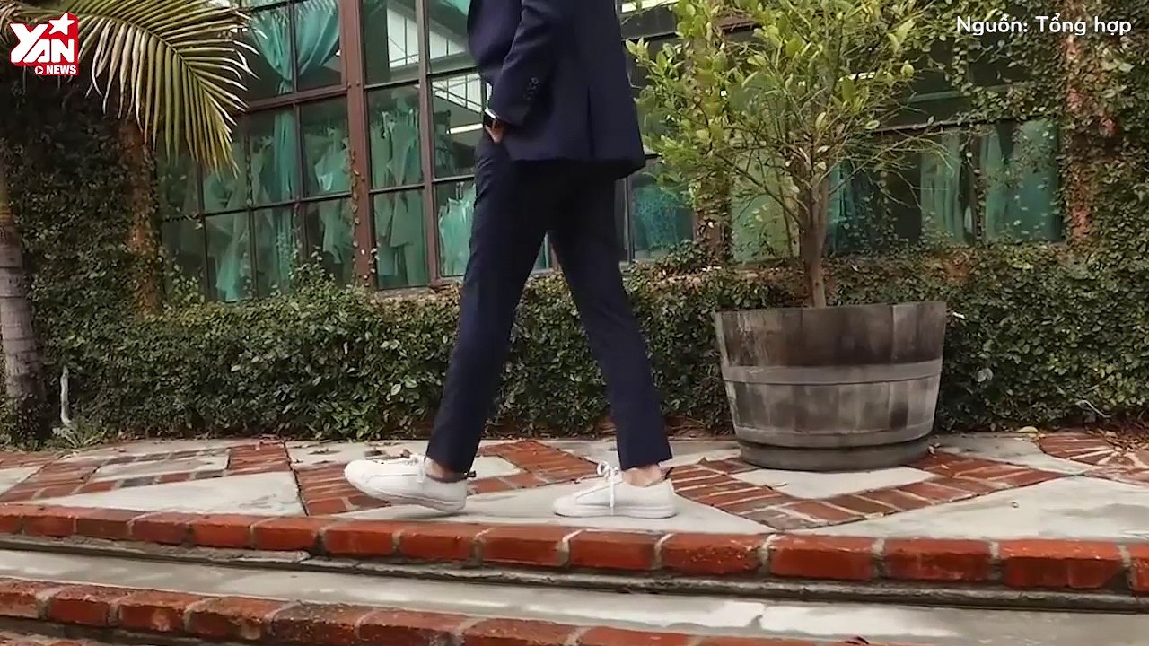 Men's Style: Suit và sneaker: phép cộng tưởng “sai sai” nhưng lại hóa “điểm 10” cho các quý ông công sở.