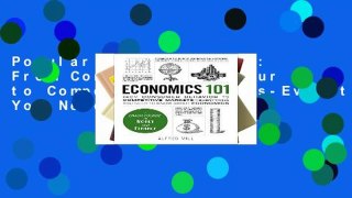 Popular Economics 101: From Consumer Behaviour to Competative Markets-Everything You Need to Know