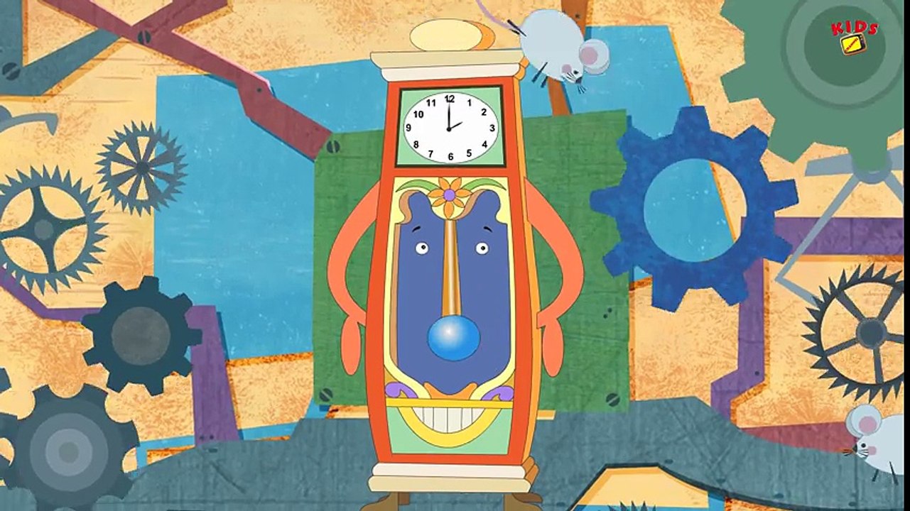 Tv cartoons movies 2019 Hickory Dickory Dock   Nursery Rhyme with Lyrics