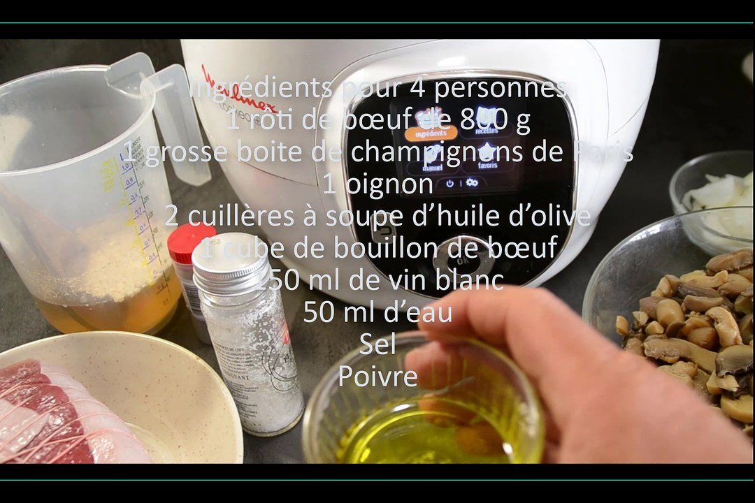 Rôti De Boeuf Champignons Recette Cookeo