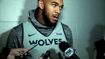 Karl Anthony Towns Avoids Jimmy Butler Questions After Timberwolves Practice