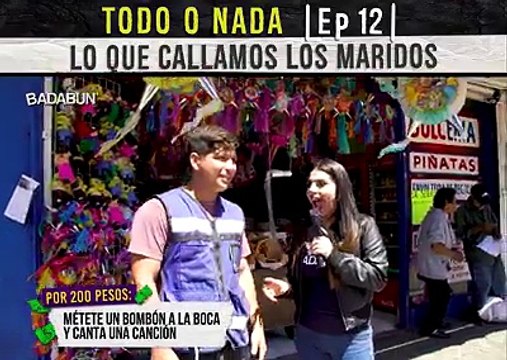 Todo o nada Ep. 12 Lo que callamos los maridos. Badabun. Todo o nada Ep. 12 Lo que callamos los maridos. Badabun.