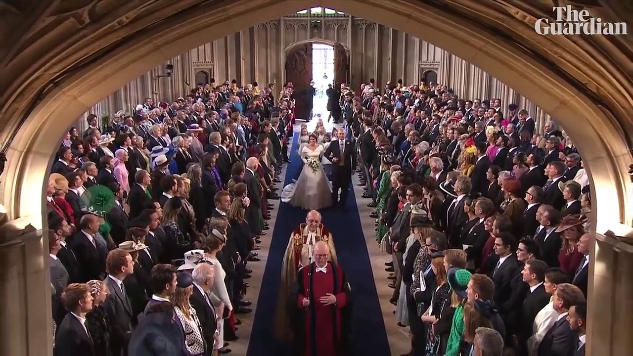 Princess Eugenie and Jack Brooksbank - Royal Wedding Cermony
