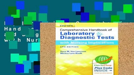 Popular Davis s Comprehensive Handbook of Laboratory and Diagnostic Tests with Nursing