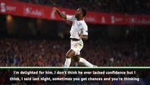 Southgate delighted to see Sterling end international goal drought