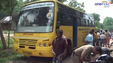 சக்கரத்தில் சிக்கி வயது குழந்தை பலி