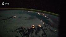 Timelapse de Europa desde el espacio