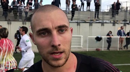 Coupe de France – Thomas VINCENT réagit après la qualification du CS MEGINAND contre l’US MURETTE