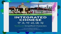 F.R.E.E [D.O.W.N.L.O.A.D] Integrated Chinese, Level 1 Part 1 Textbook, 3rd Edition (Simplified)