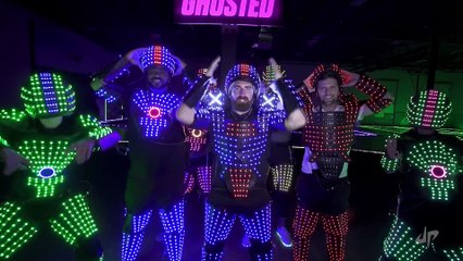 Glow In The Dark Trick Shots - Dude Perfect