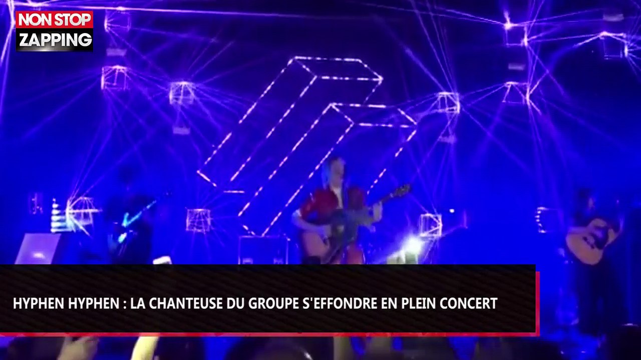Hyphen Hyphen : La chanteuse du groupe s'effondre en plein concert (Vidéo)