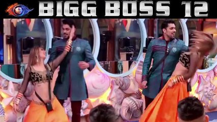 Bigg Boss 12: Jasleen Matharu & Shivashish Mishra's HOT DANCE on Kajol's hit song | FilmiBeat