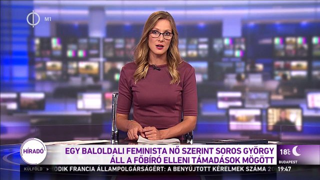 Egy baloldali feminista nő szerint Soros György áll a főbíró elleni támadások mögött