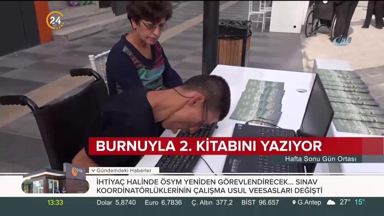 Burnuyla 2. kitabını yazıyor