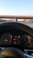 Allemagne : Une Audi RS6 arrive à rouler à 378 kmh sur une autoroute !