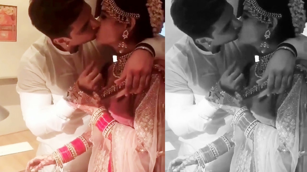 Prince Narula and Yuvika Chaudhary's First KISS...