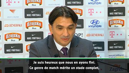 Ligue des Nations - Dalic regrette le huis clos