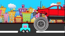 Tv cartoons movies 2019 Monster Truck Stunts   Compilation   KIDS VIDEOS