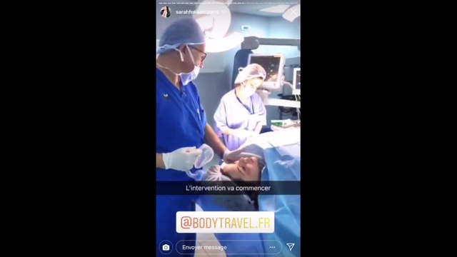 Sarah Fraisou : de nouveau opérée en Tunisie, elle fait filmer son intervention !