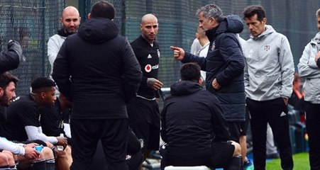 Şenol Güneş, Kendisini Kızdıran Gökhan Töre'yi Antrenmandan Gönderdi