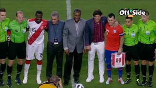 Perú 3 - 0 Chile Todos los Goles Partido Amistoso 2018