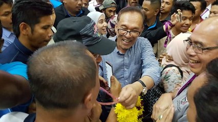 Anwar wins PD with huge vote majority despite low voter turnout