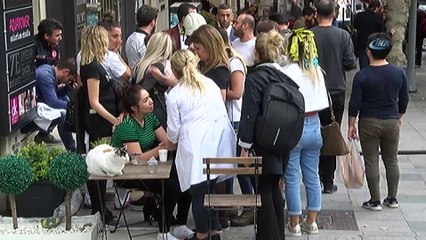 Güzellik salonunda korkutan yangın