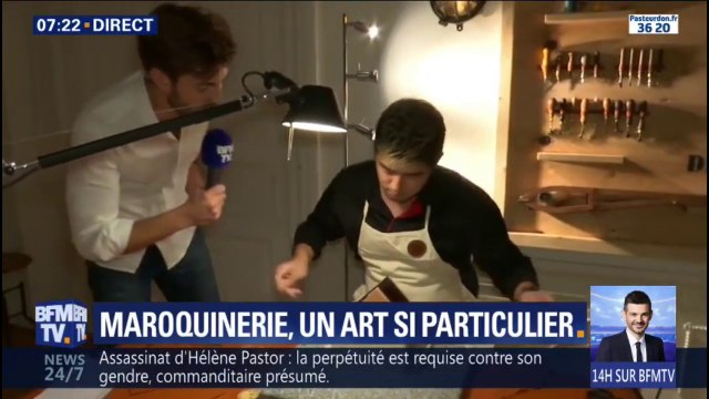 Entrez dans l'atelier de luxe de Moynat où l'on réalise les sacs à la main