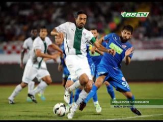 STSL 3.Hafta: MP Antalyaspor 1-2 Bursaspor (Maçın Öyküsü) (03.09.2013)