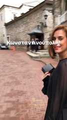 Η Εύα Αντωνοπούλου στην Κωνσταντινούπολη για γάμο