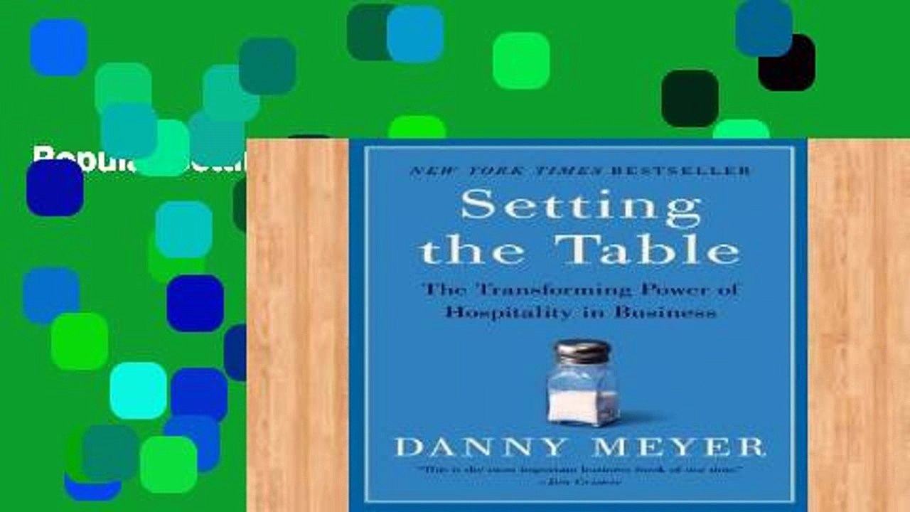 Popular Setting the Table