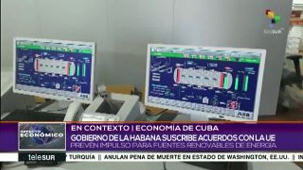 Cuba suscribe acuerdos con UE para impulsar energía renovable