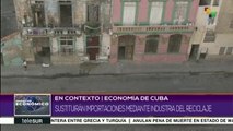 Cuba busca sustituir importaciones mediante industria del reciclaje