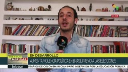 Brasil: alertan ante incremento de violencia política previa al #28O